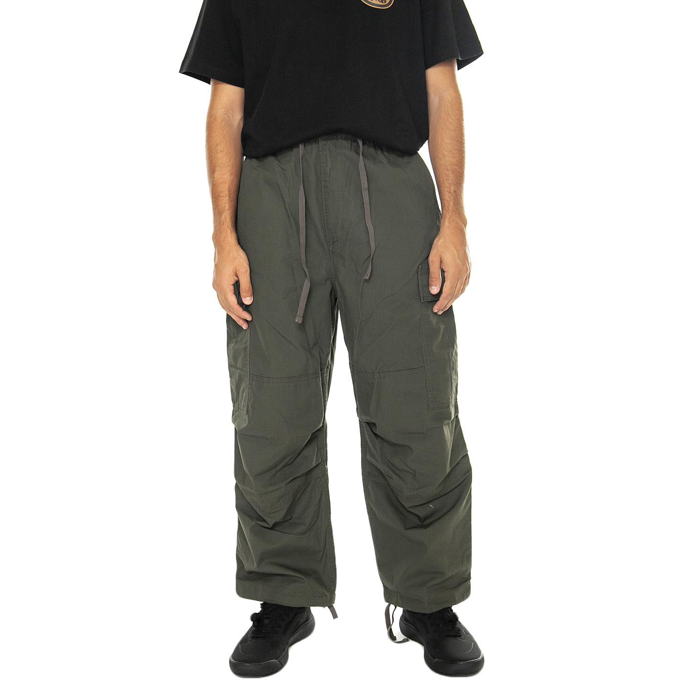 Jet Cargo Pant Cypress /rinsed - Pantaloni Cargo Uomo Verdi I032967.6302  CARHARTT WIP 