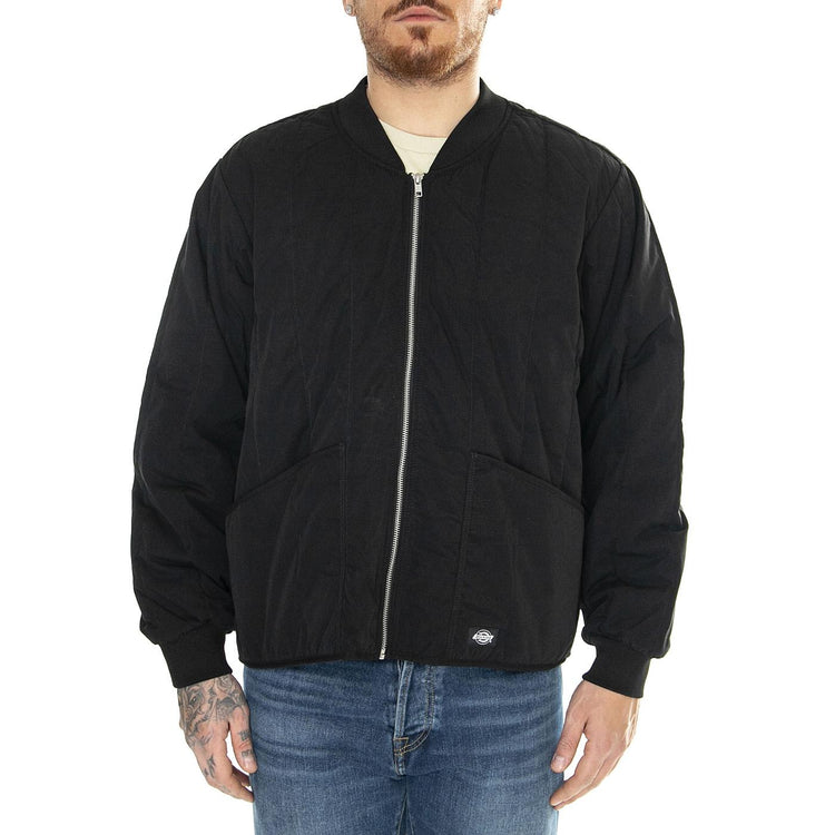 Quilted Jacket Black - Giacca Uomo Nera DK0A4YVJBLK1  DICKIES 