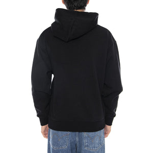 OBEY Warhole Fleece Black - Felpa con Cappuccio Uomo Nera 118164241 BLK OBEY 