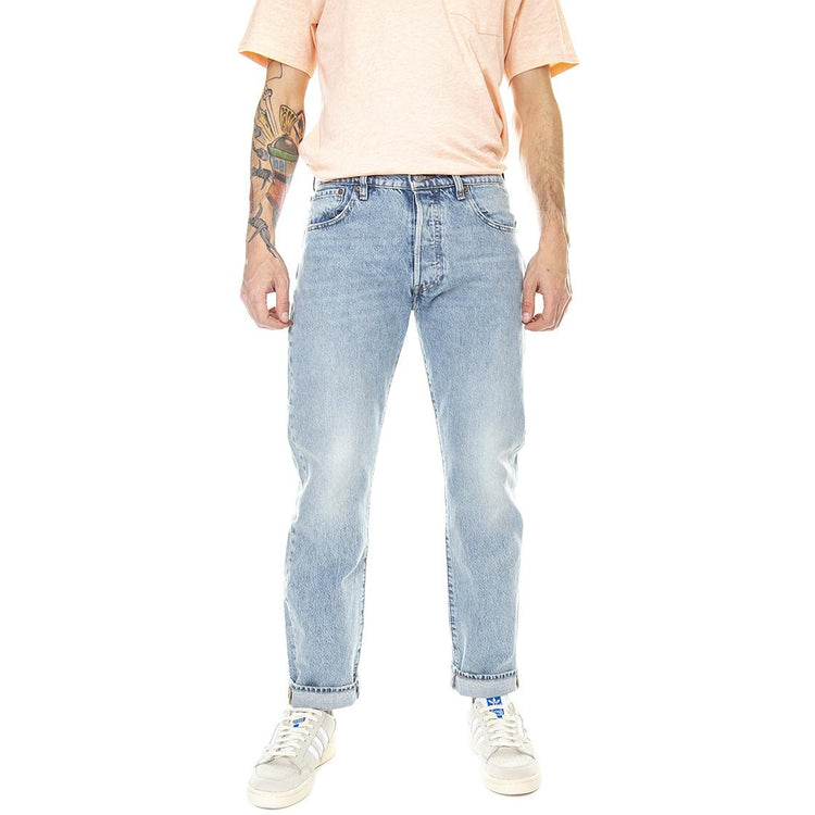 Skateboarding 501 Homewood - Pantaloni Denim Jeans Uomo Blu Chiaro 59692-0022  LEVIS 