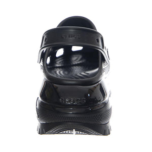 Classic Mega Crush Clog W Black - Sandali Donna / Uomo Neri CR.207988-BLK  CROCS 