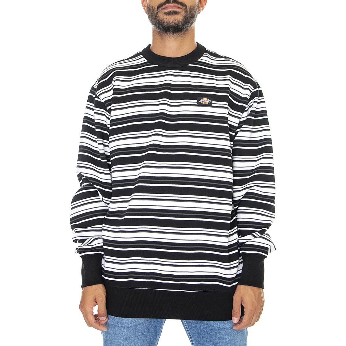 Westover Stripe Sweat White - Felpa Girocollo Uomo Multicolore DK0A4Y25WHX1  DICKIES 