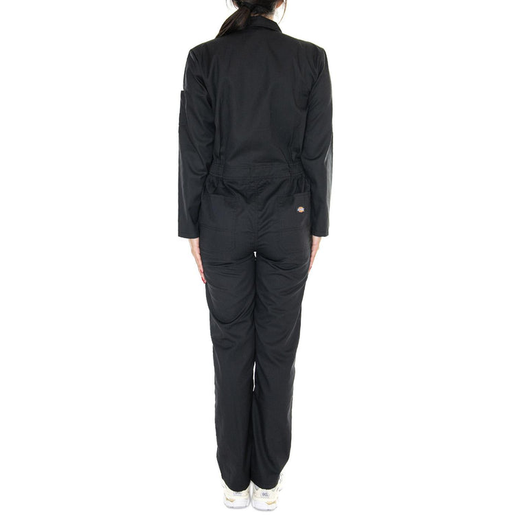 Haughton LS W Black - Pantaloni Donna Neri DK0A4XHGBLK1  DICKIES 