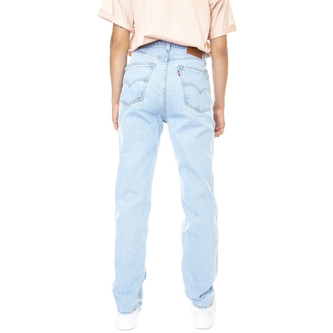 Womens 70S High Slim Straight Trainwreck Black Denim Jeans A0898-0011  LEVIS 