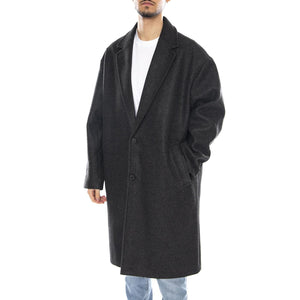Worf Life Oversize Coat OTW -- Cappotto Uomo Nero 22031195-4765167 . ONLY & SONS 