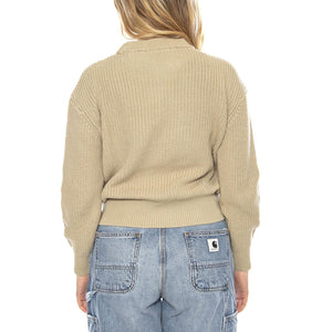 Mikala Jumper G006 GOTS Eucalyptus -- Maglione Donna 16901G006 0513 MINIMUM 