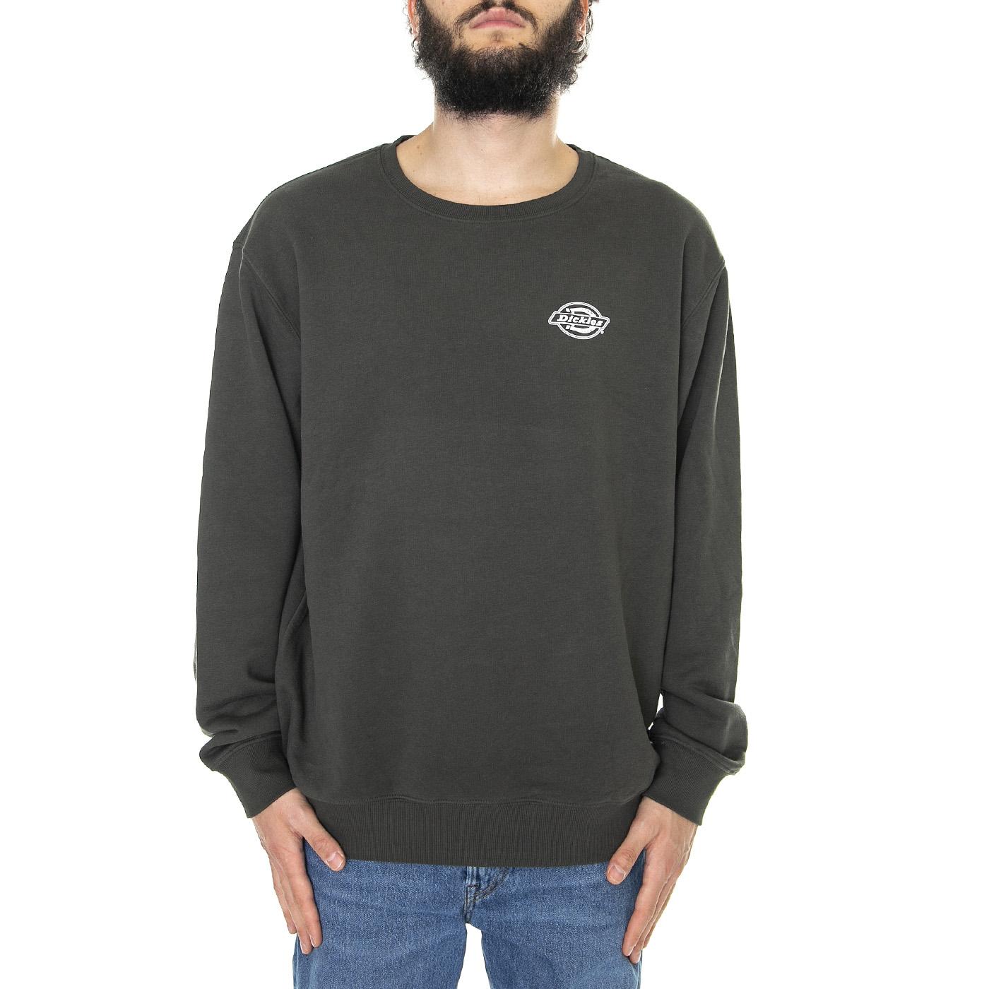 Holtville Sweatshirt Olive Green - Felpa Girocollo Uomo Verde DK0A4Y3BOGX1  DICKIES 