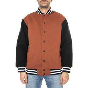 Bomber College Mahogany - Giacca Estiva Uomo Nera / Multi KAF22UBMJ104-132  KANGOL 