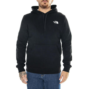 M Simple Dome Hoodie Tnf Black - Felpa con Cappuccio Uomo Nera NF0A7X1JJK31  THE NORTH FACE 