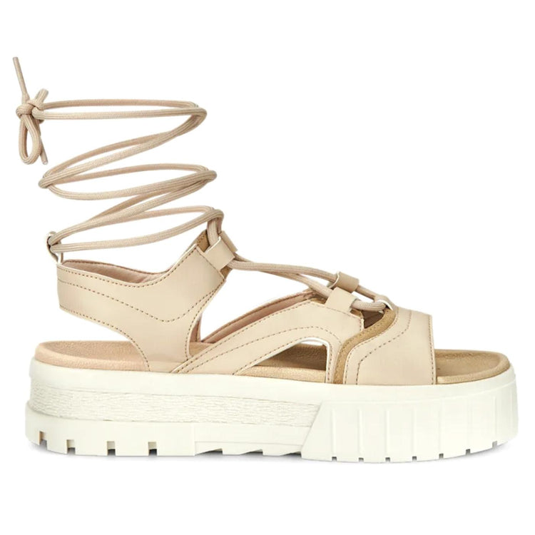 W' Mayze Sandal Laces Granola / Frosted Ivory - Sandali Donna Beige 388950-01  PUMA 