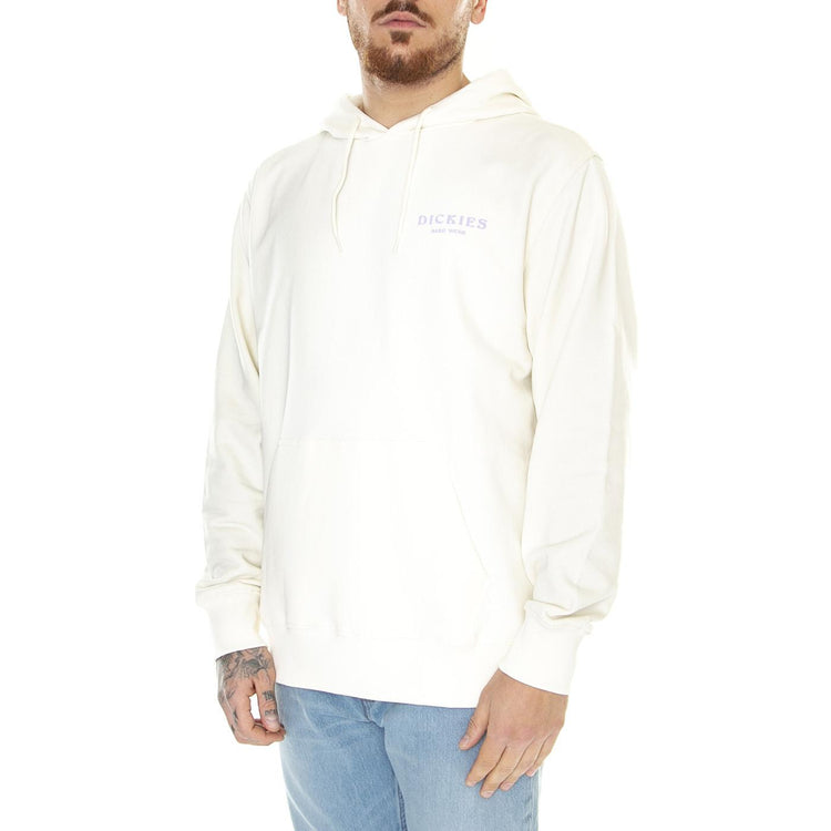 Oatfiled Cloud - Felpa con Cappuccio Uomo Bianca DK0A4Y6LC581  DICKIES 