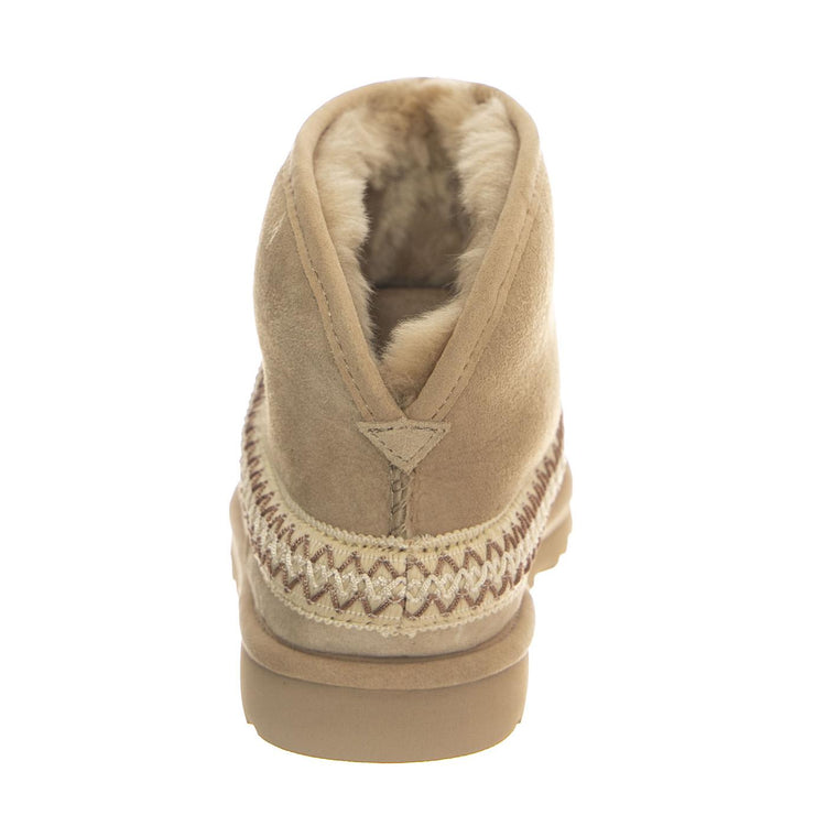 W Classic Mini Crescent Mustard Seed - Stivali Donna Beige UGSCLMCRMDSD1158262W  UGG 