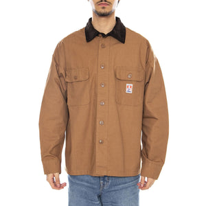 CJ Overshirt Toasted Coconut - Sovracamicia / Giacca Uomo Marrone 112371547  WRANGLER 