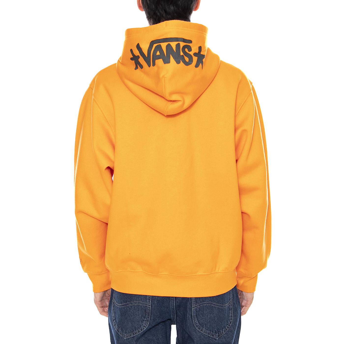 Atiba Haze Zip Hoodie Solar - Felpa con Cappuccio Uomo Arancione VN000Q77 12Q1 VANS 