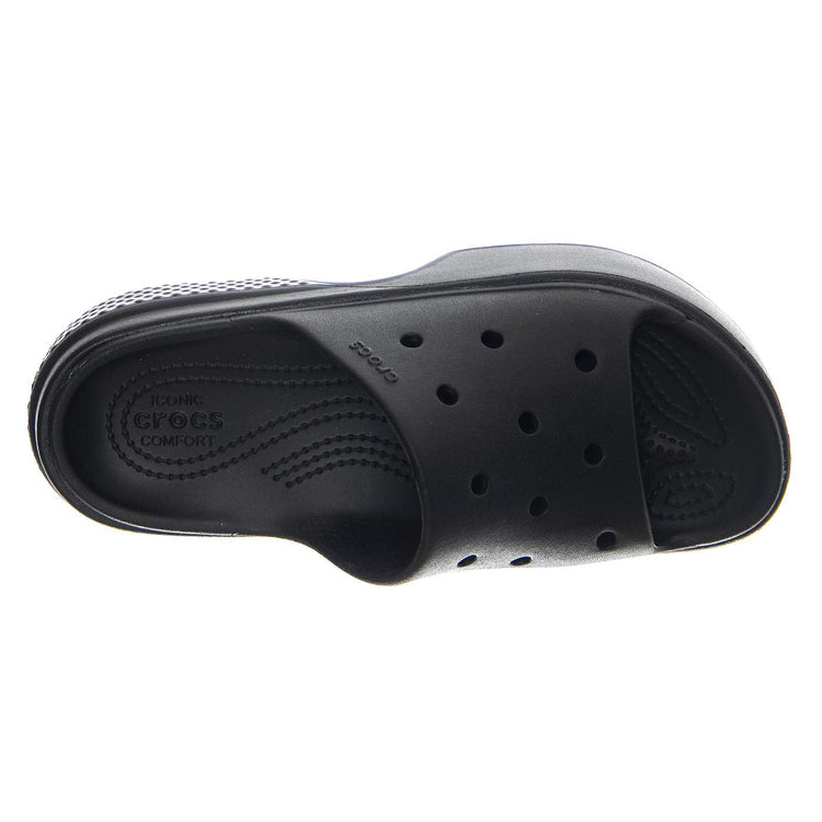 Stomp Slide Black - Sandali Donna Neri CR.209346-BLK  CROCS 