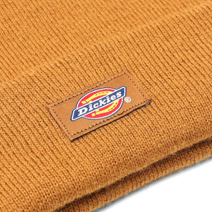 Gisland Beanie Brown Duck - Berretto Marrone con logo DK0A4X7KBD01  DICKIES 