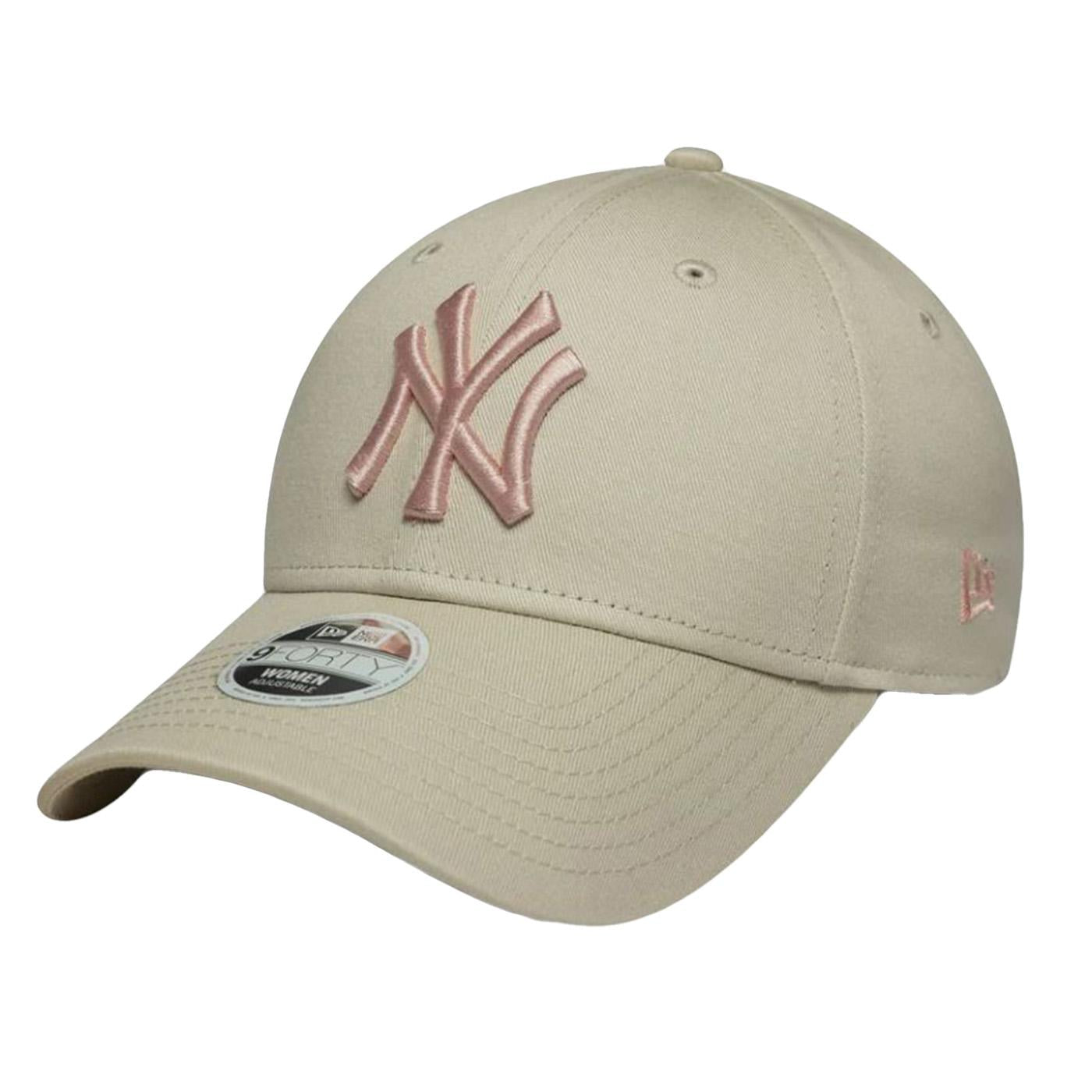 Female League Essential 9FORTY® New York Yankees - Stone / Light - Cappellino con Visiera Beige 60771733 STNPMP NEW ERA 