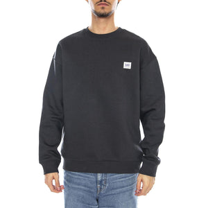 Workwear SWS Washed Black Sweat - Felpa Girocollo Uomo Nera 112372312  LEE 