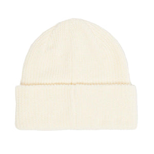 Bold Organic Beanie Unbleached - Berretto in Maglia Bianco 100030170 UBL OBEY 