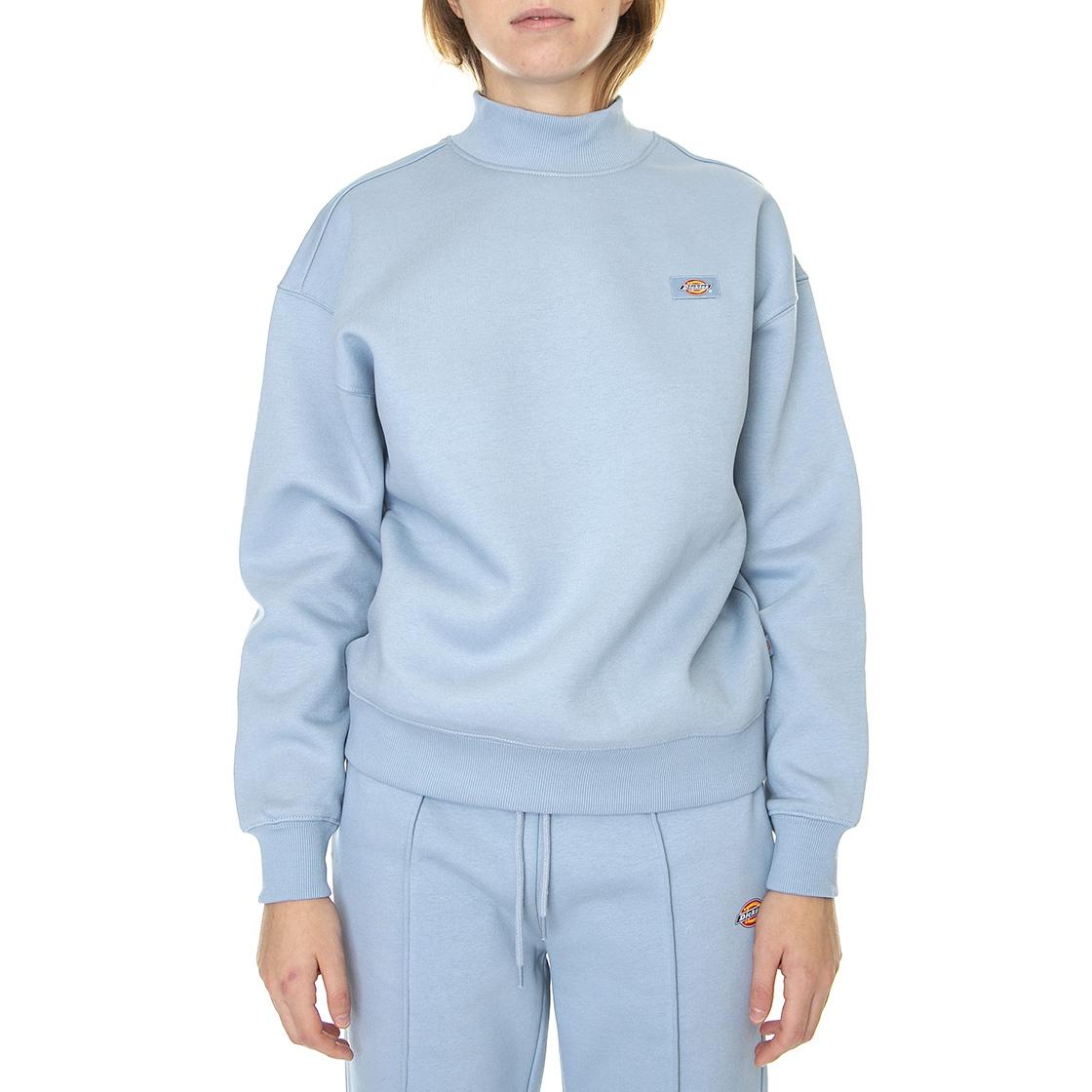 Oakport High Neck Sweat Ashley Blue - Felpa Mezzo Collo Donna Blu DK0A4XD5C991  DICKIES 