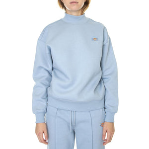 Oakport High Neck Sweat Ashley Blue - Felpa Mezzo Collo Donna Blu DK0A4XD5C991  DICKIES 