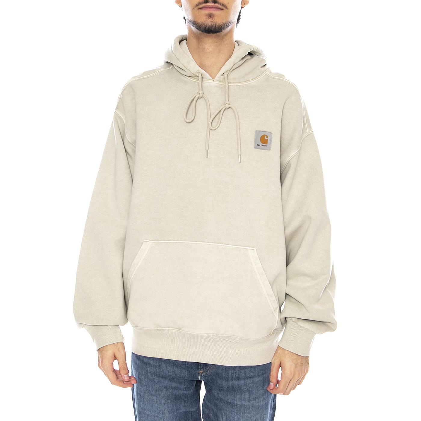 Hooded Vista Sweat Fleur De Sel - Felpa con Cappuccio Uomo Beige I029523.2LPGD  CARHARTT WIP 