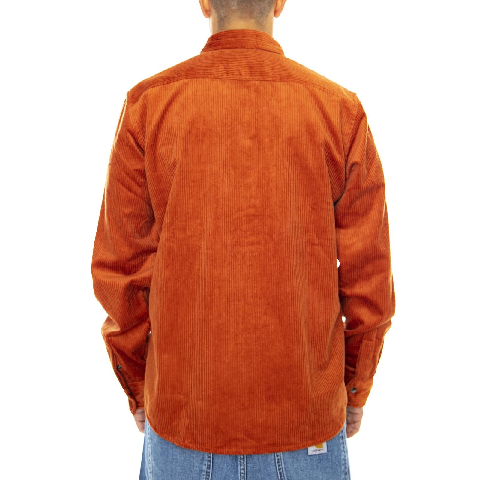 Ivel Shirt - Rust - Camicia Uomo Arancione 05 200357-RUS . DICKIES 