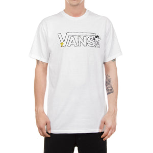 MN PEANUTS SS WHITE VA36LDWHT  VANS 