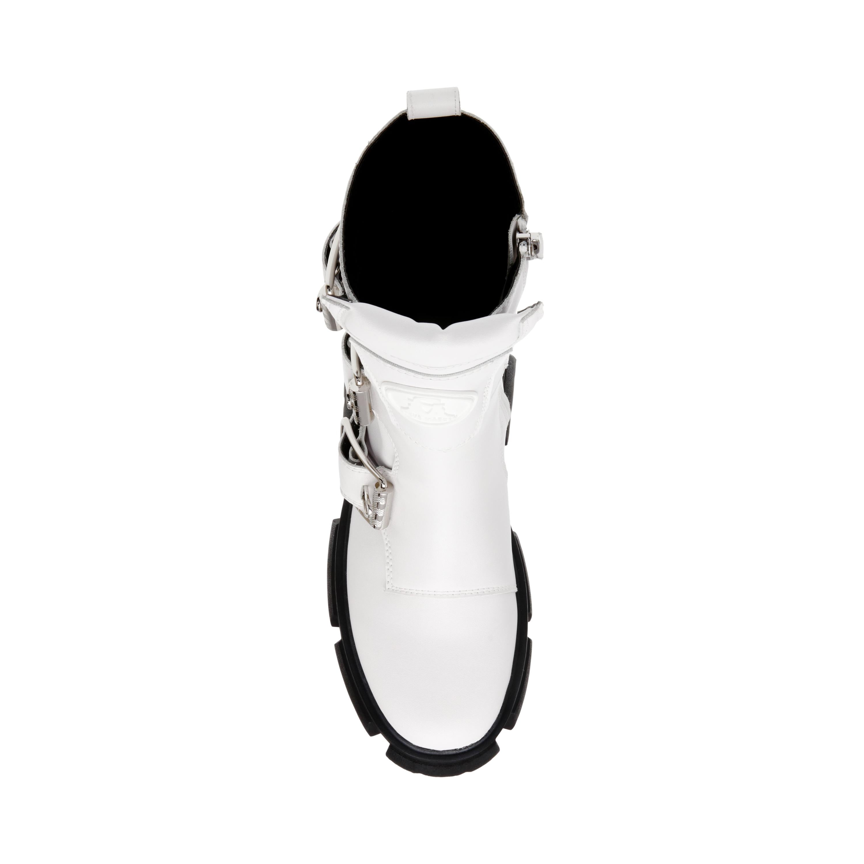 Transfixed White Leat - Stivali Donna Bianchi SMSTRANSFIXED-107  STEVE MADDEN 