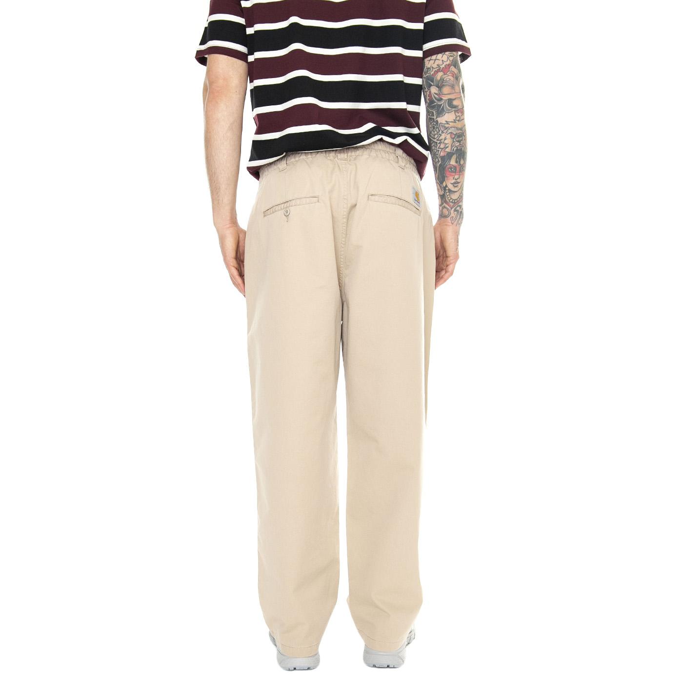 Marv Pant Wall /stone washed - Pantaloni Uomo Beige I033129.G106  CARHARTT WIP 