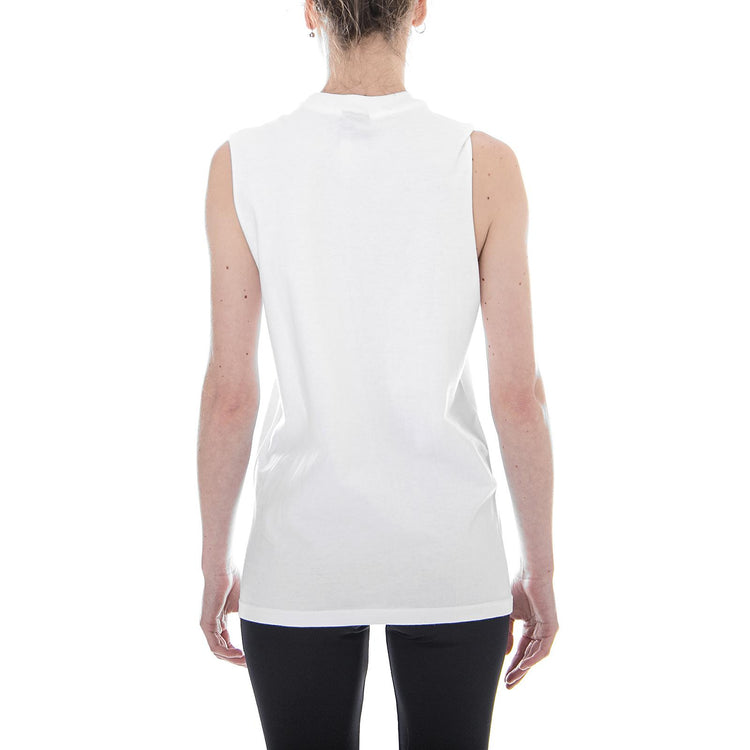 STOCK RAW MUSCLE TEE WHITE 2941371-WHITE  STUSSY 