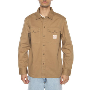 Autunno / Inverno - LS Workwer WW Tiger's Eye Twill Brown - Camicia Uomo Marrone 003O2-0001 . LEVIS 