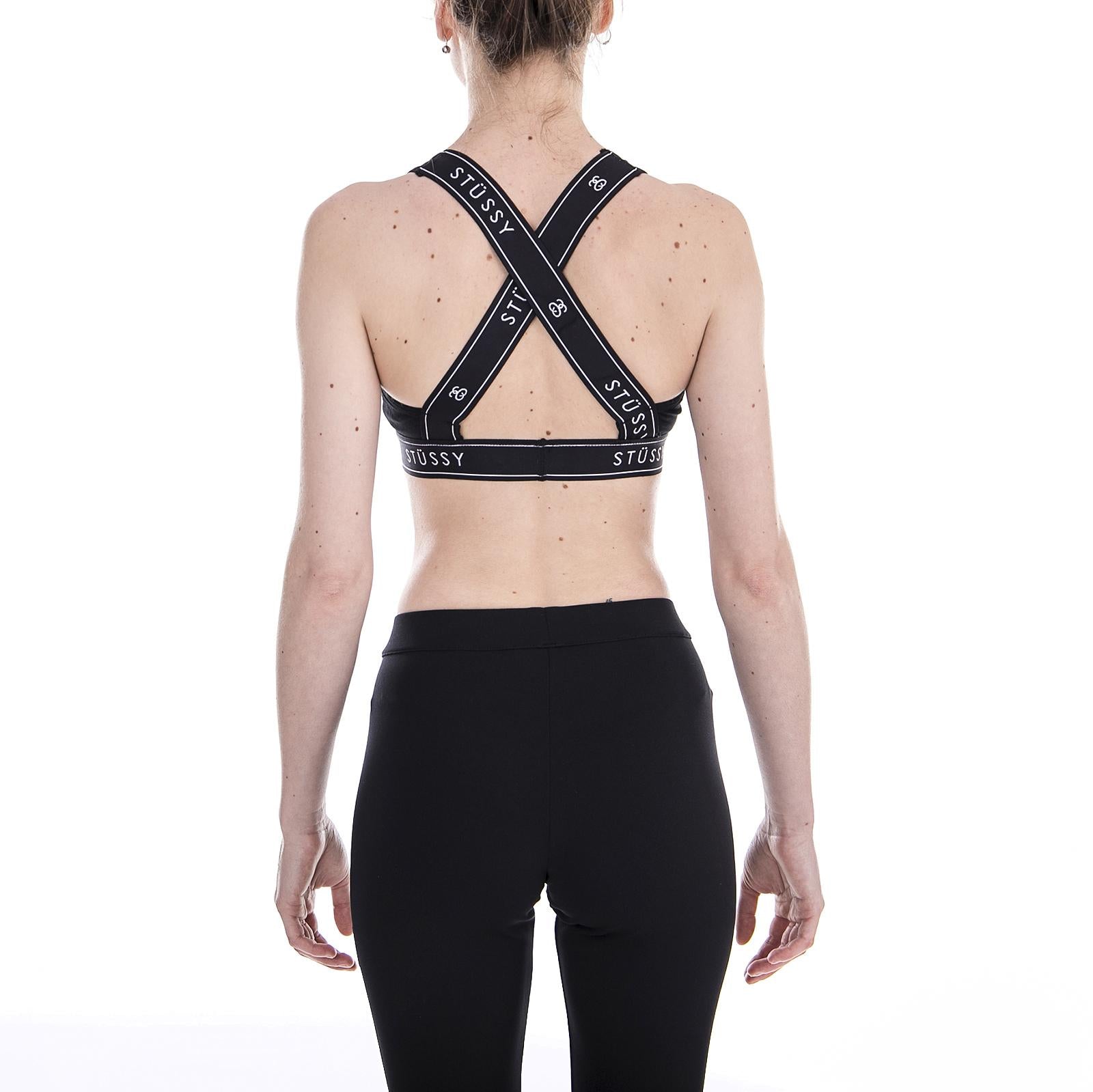 Cross Back Crop BLACK 213037P-BLACK  STUSSY 