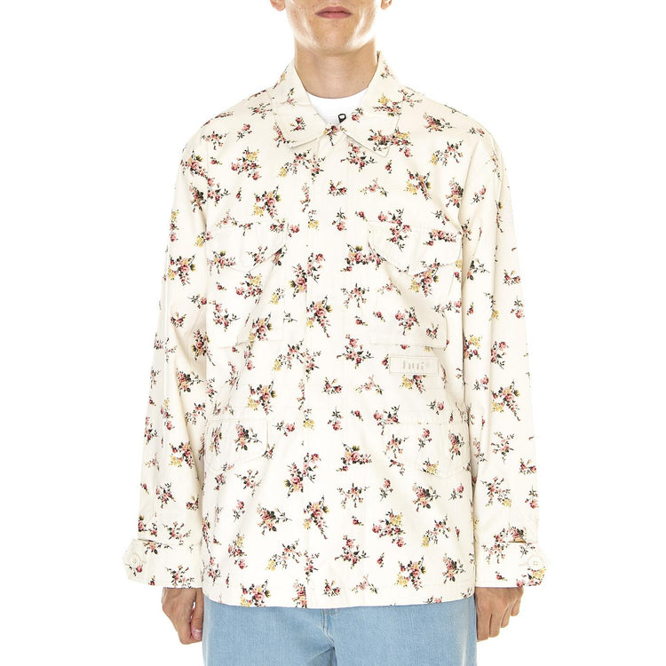 M' Field Floral Jacket Ivory Floral - Giacca Uomo Multicolore JK00386-IVFLO  HUF 