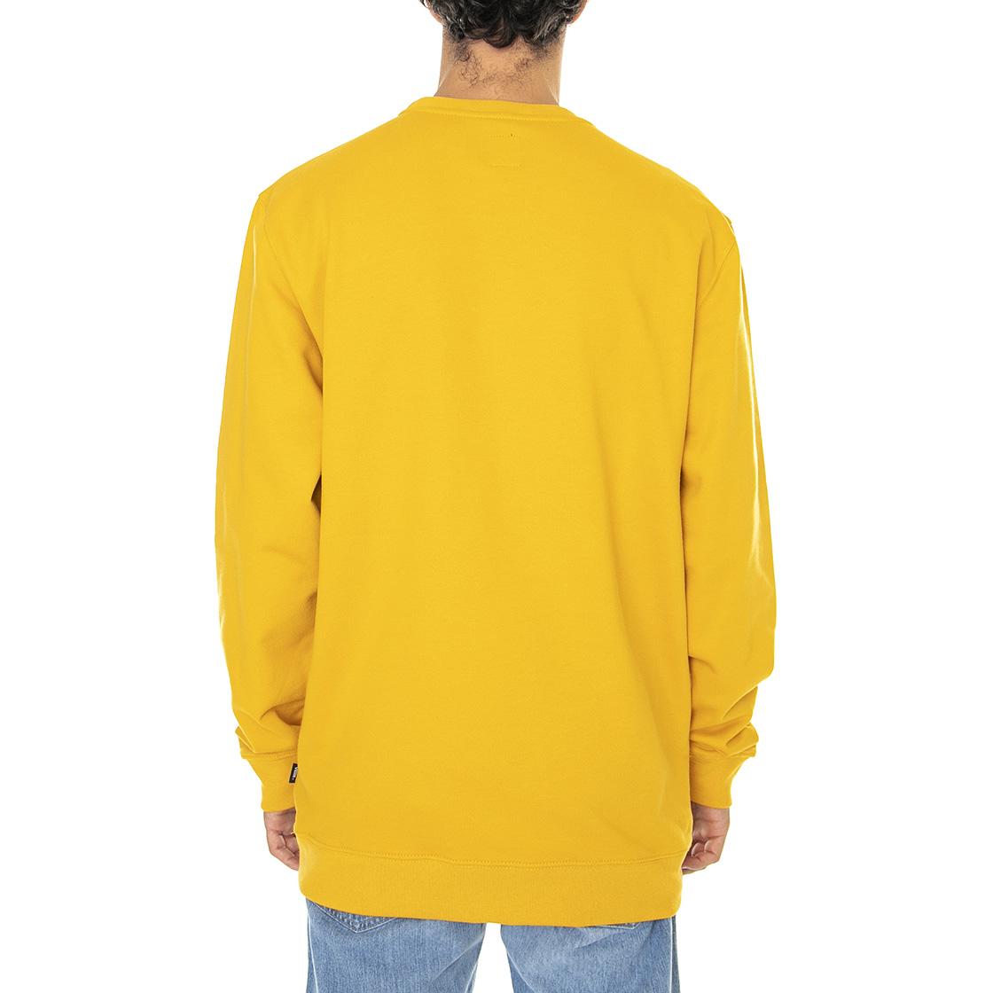Mn Vans Classic Crew MYel - Felpa Girocollo Uomo Arancione VN0A456AF3X1  VANS 