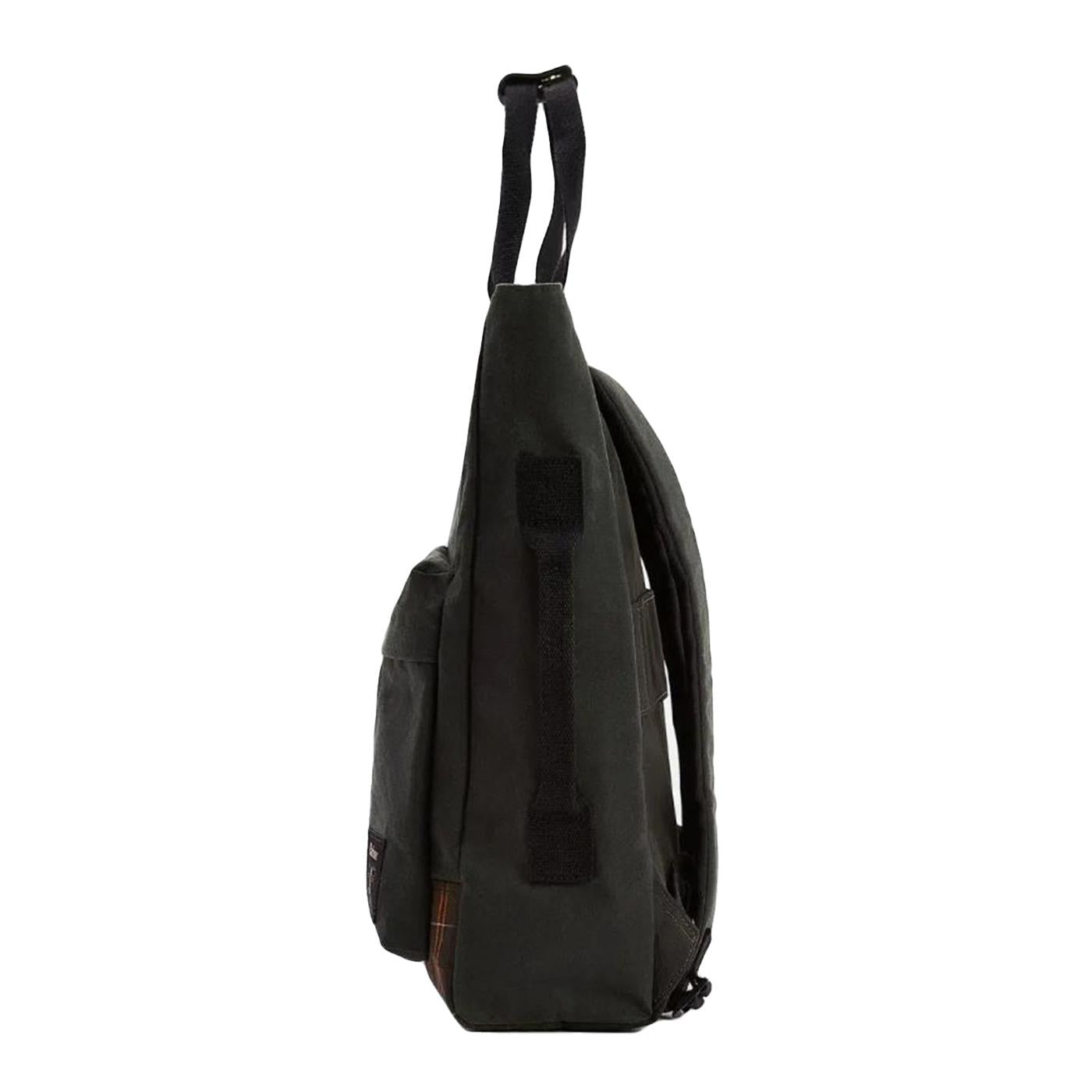 Field Wax Backpack Sage - Zaino Verde UBA0714 SG91 BARBOUR 