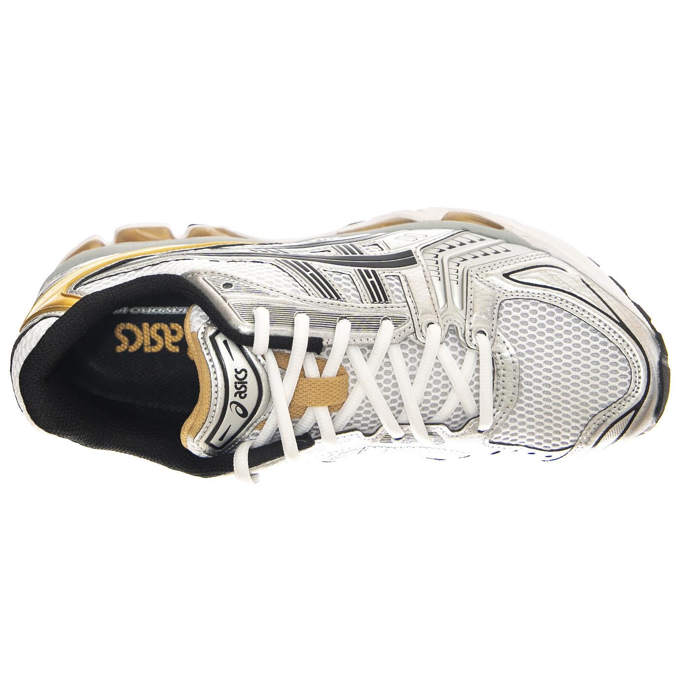 Gel-Kayano 14 White / Pure Gold Shoes - Scarpe Stringate Profilo Basso Uomo Multicolore 1201A019-102  ASICS 