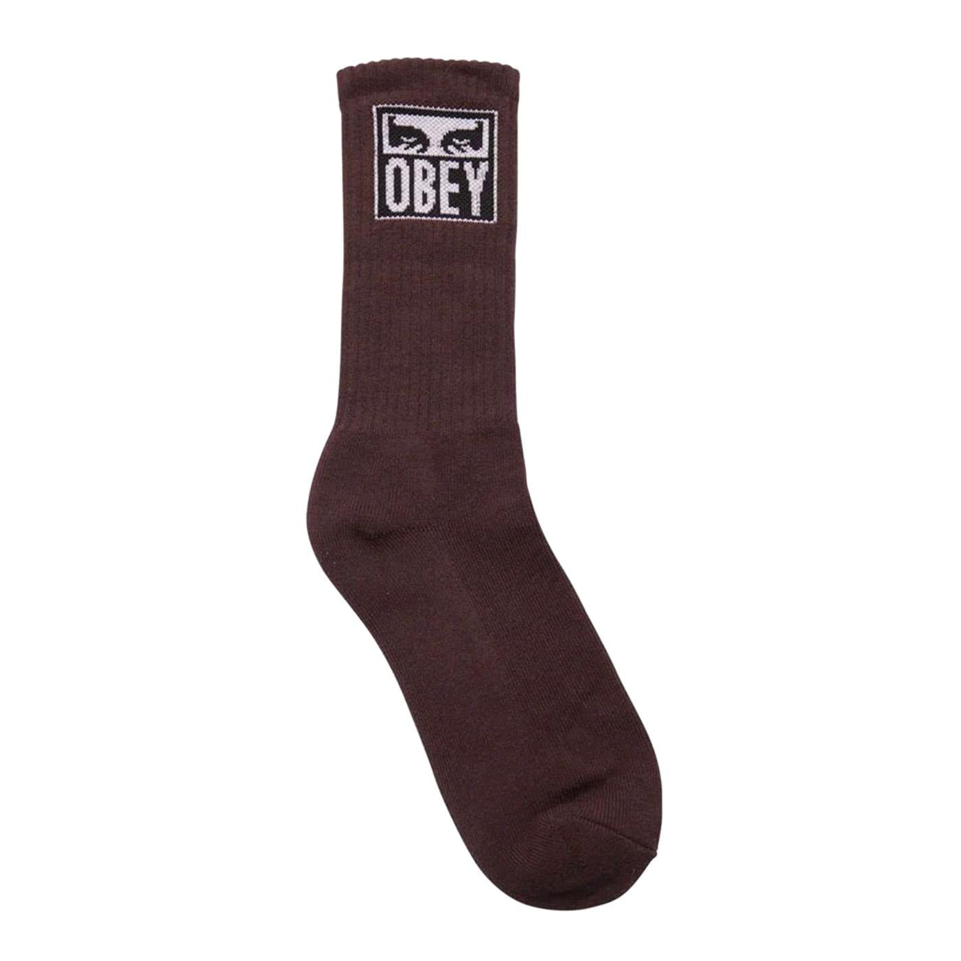 Obey Eyes Icon Socks - Calzini Marroni 100260141-JVA  OBEY 