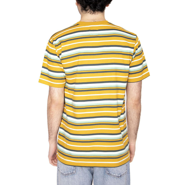 Eureka Knit Tee Multicolored - Maglietta Girocollo Uomo Multicolore 311000100-GLD  DARK SEAS 