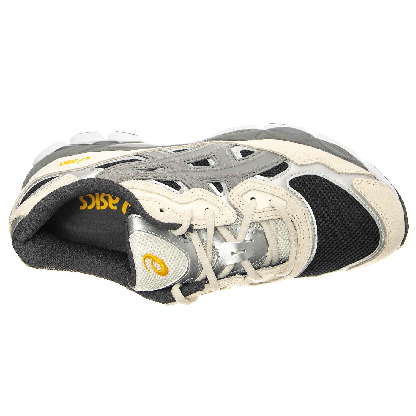 Gel-Nyc Black / Clay Grey - Scarpe Stringate Profilo Basso Uomo Nere / Multicolore 1201A789-001  ASICS 