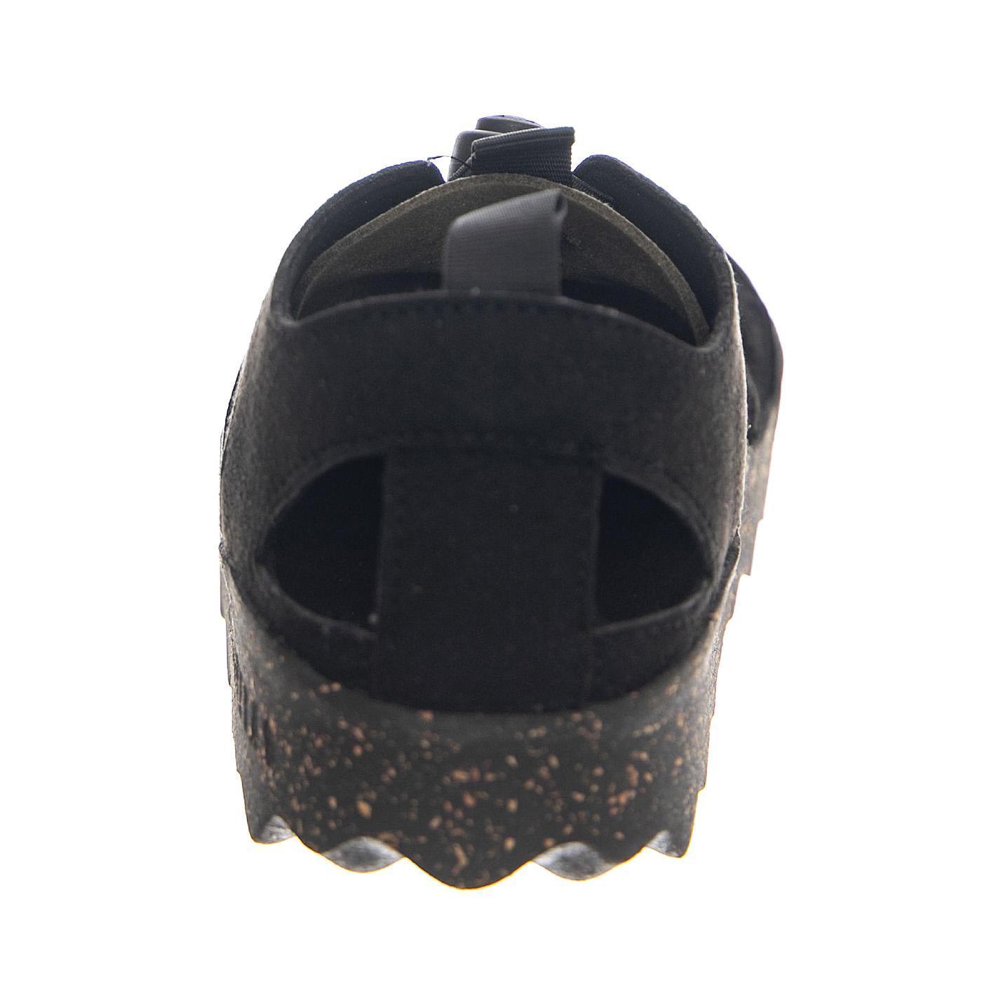 Cure 2 Black Eco Suede - Scarpe Donna Nere P018206000  ASPORTUGUESAS 