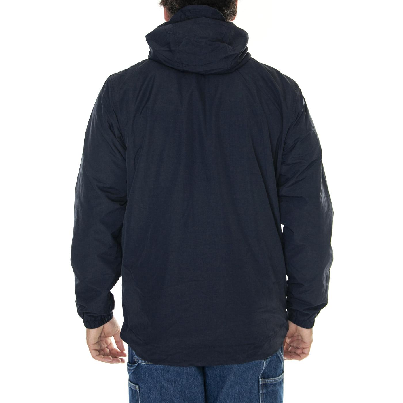 Zip Through Hooded Jacket Flee Dark Navy - Giacca Invernale Uomo Blu JK1991V-Z271  LYLE & SCOTT 