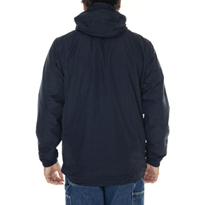 Zip Through Hooded Jacket Flee Dark Navy - Giacca Invernale Uomo Blu JK1991V-Z271  LYLE & SCOTT 