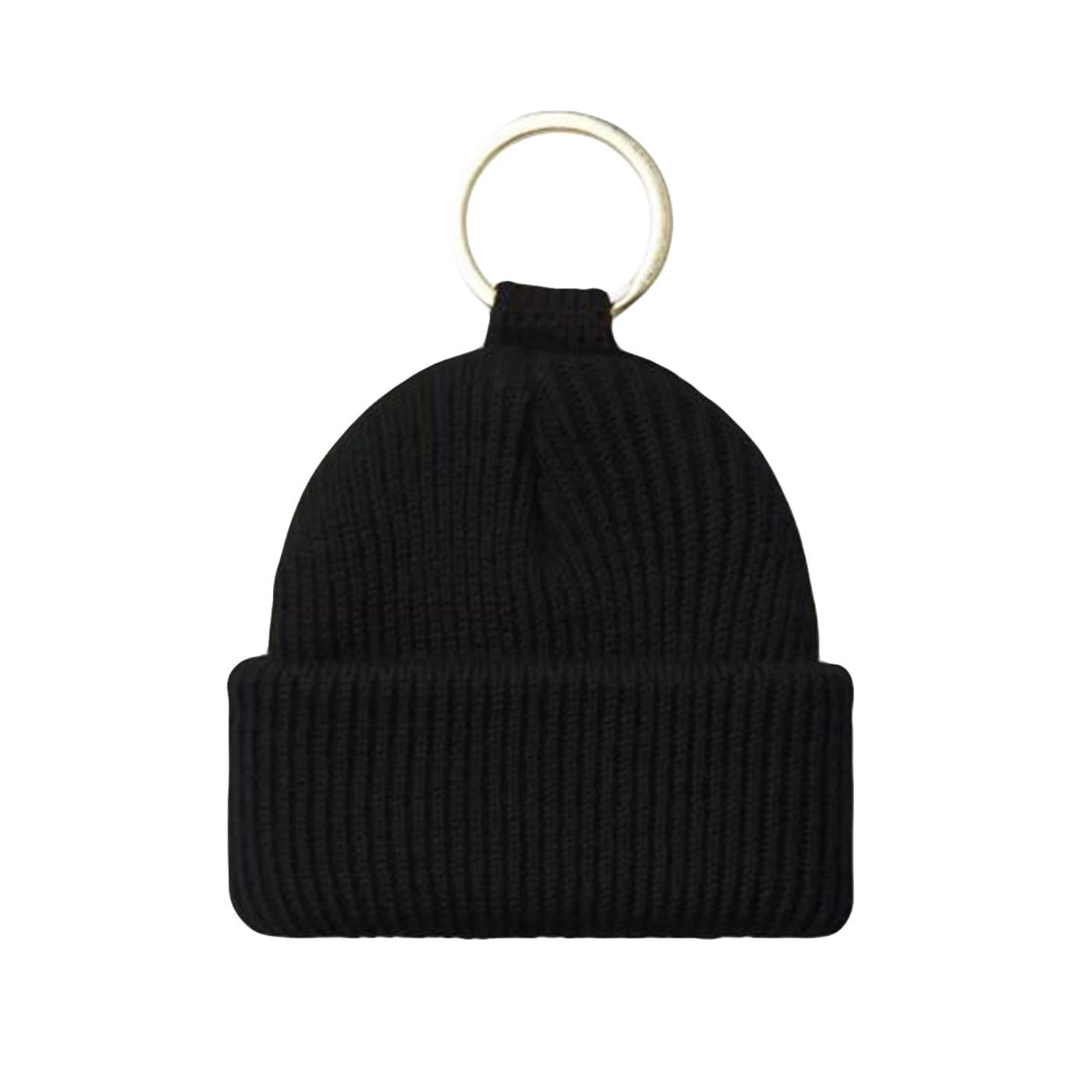 Mini Watch Hat Keychain Black - Portachiavi Nero I036420 89XX CARHARTT WIP 