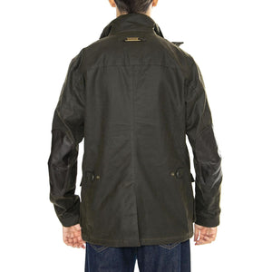 Ogston Wax Jacket Olive - Giacca Uomo Verde MWX0700-OL51  BARBOUR 