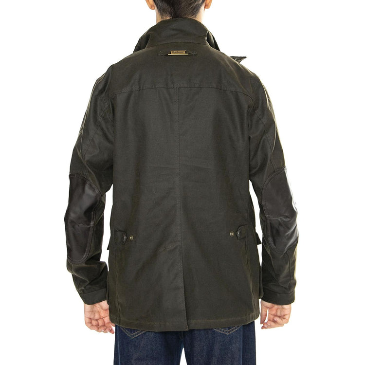 Ogston Wax Jacket Olive - Giacca Uomo Verde MWX0700-OL51  BARBOUR 