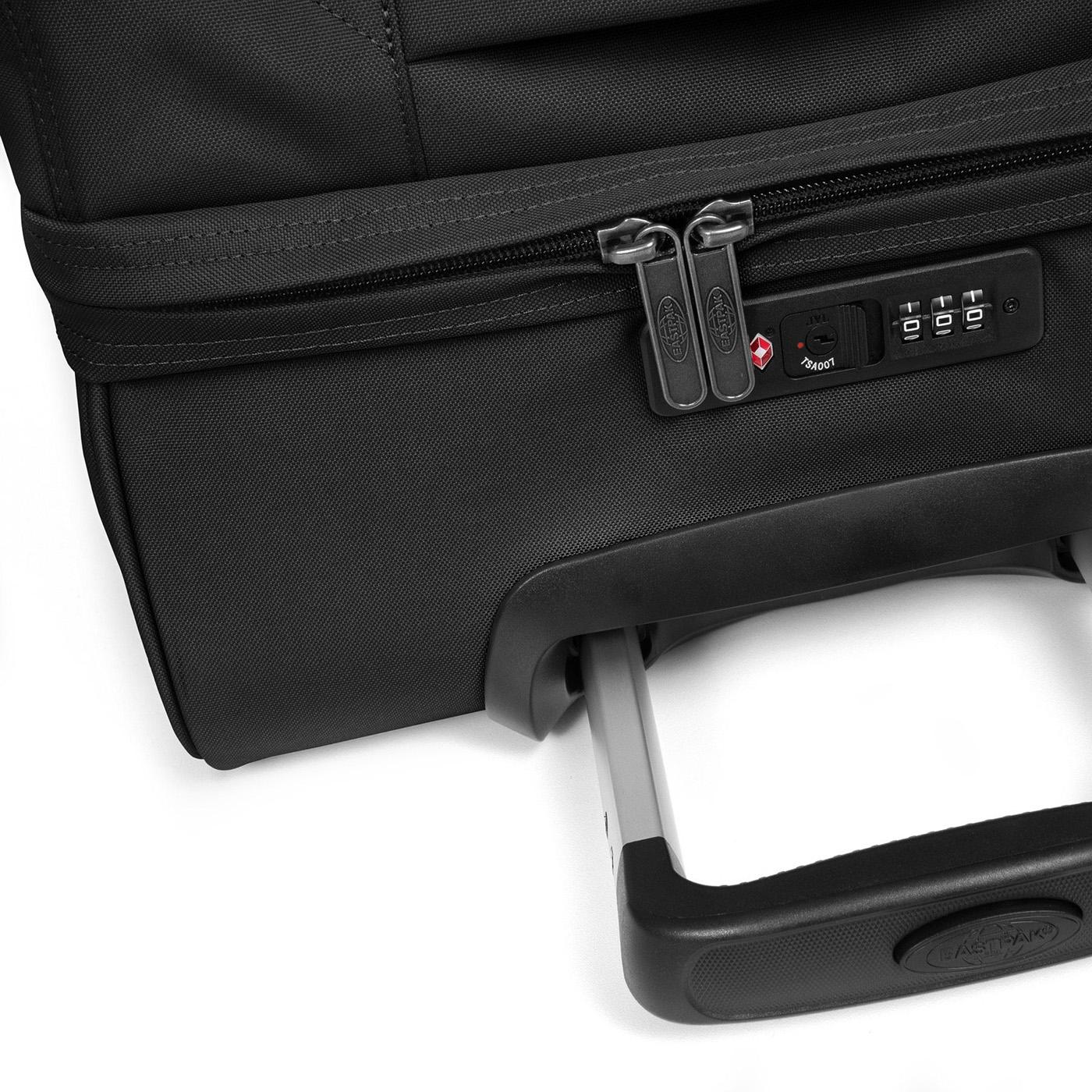 Transit'R M Black - Valigia Trolley Bag Nera EK0A5BA80081  EASTPAK 