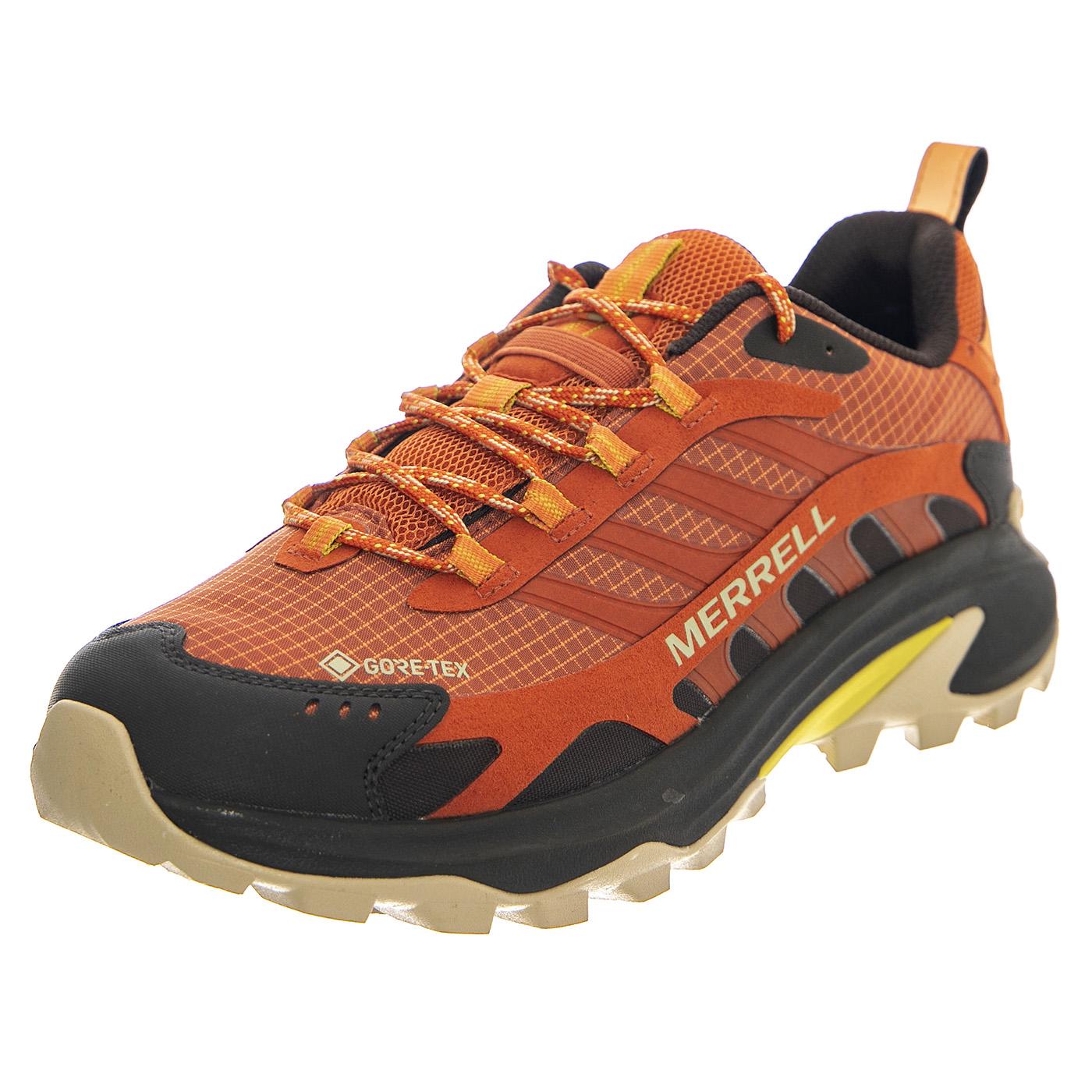 Moab Speed 2 GTX Clay Grey Shoes - Scarpe Profilo Basso Uomo Rosse J037519  MERRELL 