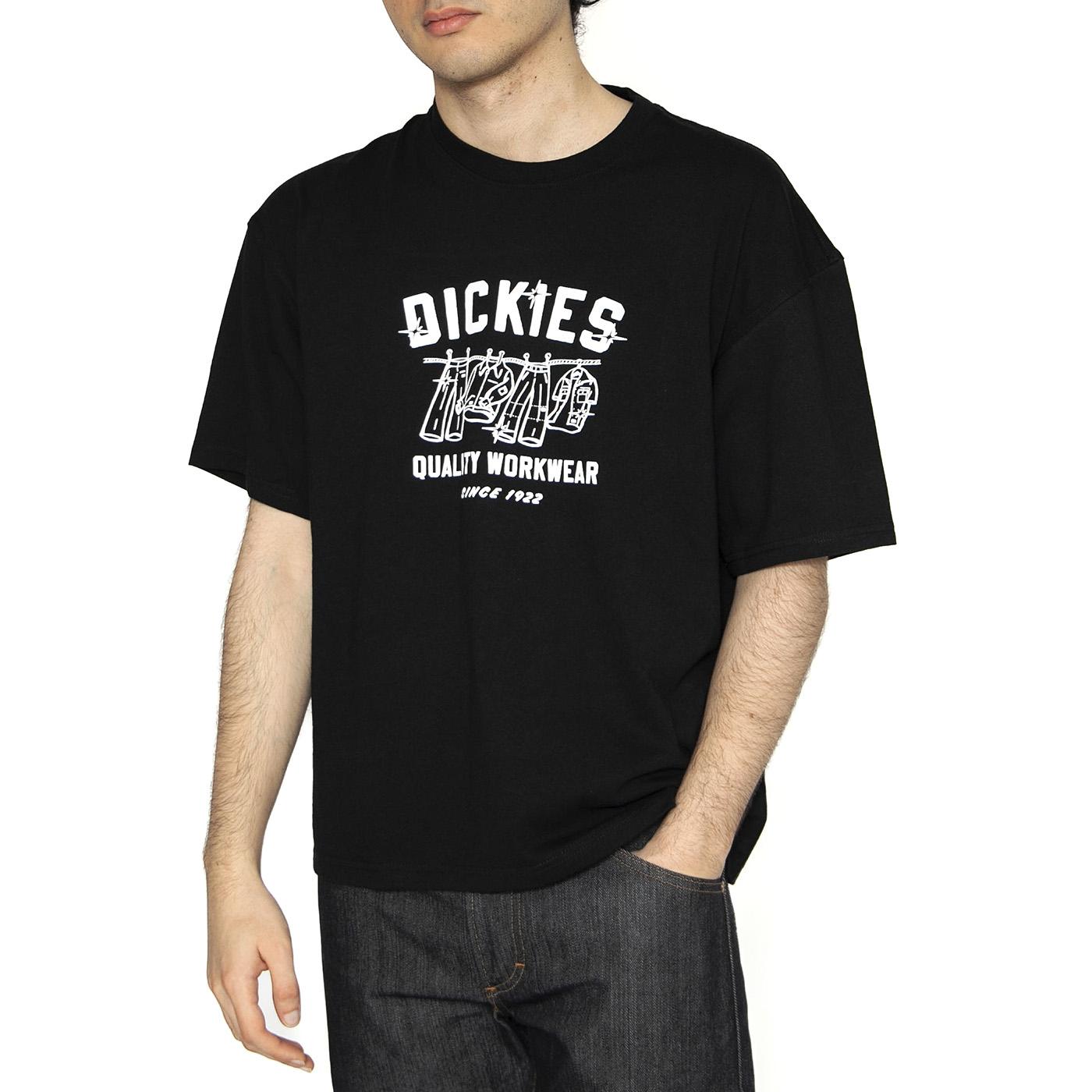 Laundry Box SS Tee Black - Maglietta Girocollo Uomo Nera DK0A4Z97BLK1  DICKIES 