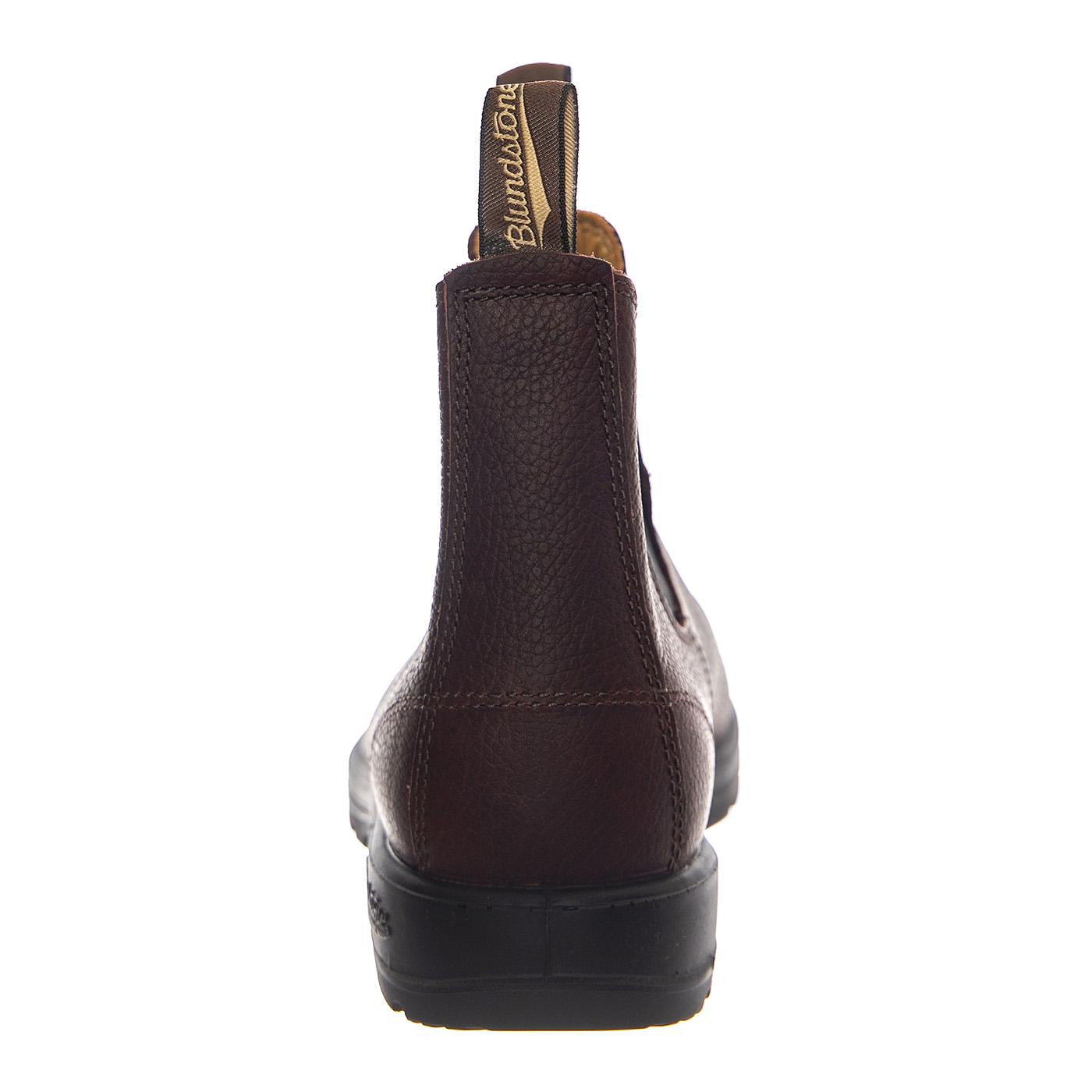 2247 Mezquite Brown Leather Brown Boots - Stivaletti Profilo alla Caviglia Uomo Marrone 2247-MEZQUITE BROWN  BLUNDSTONE 